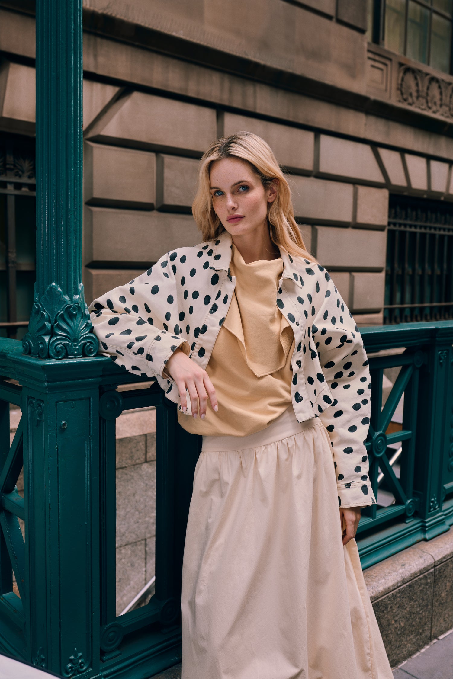 Women’s Brown Draped Collar Sweater