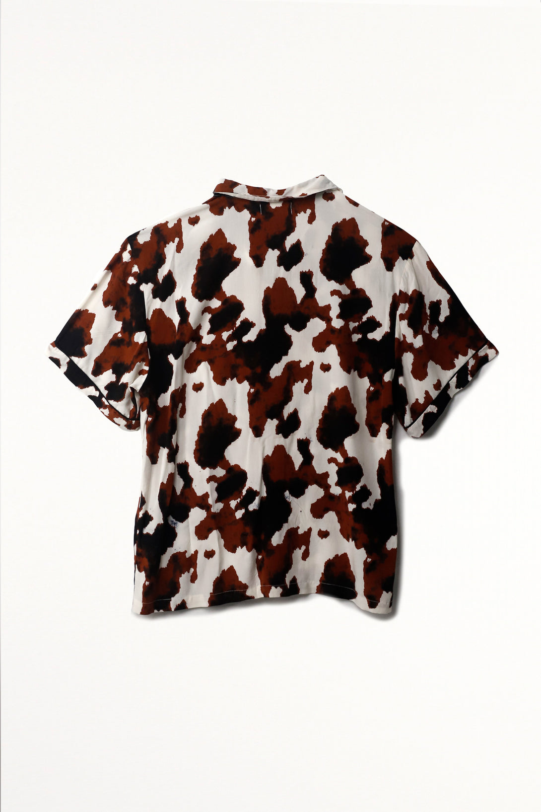 Women's Animal Print Shirt and Short Pajama Set