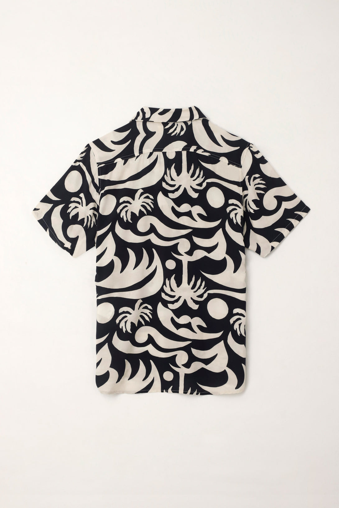 Men's Bowling Shirt with Chili Print