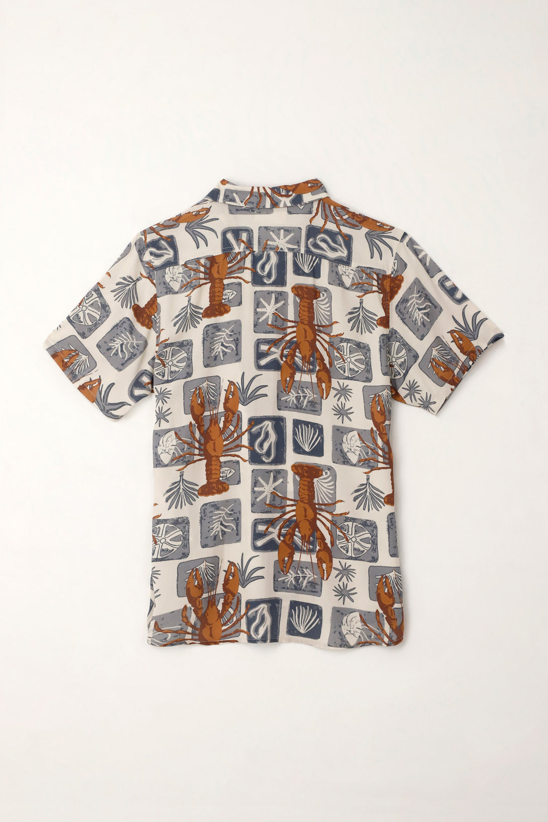 Men's Bowling Shirt with Chili Print