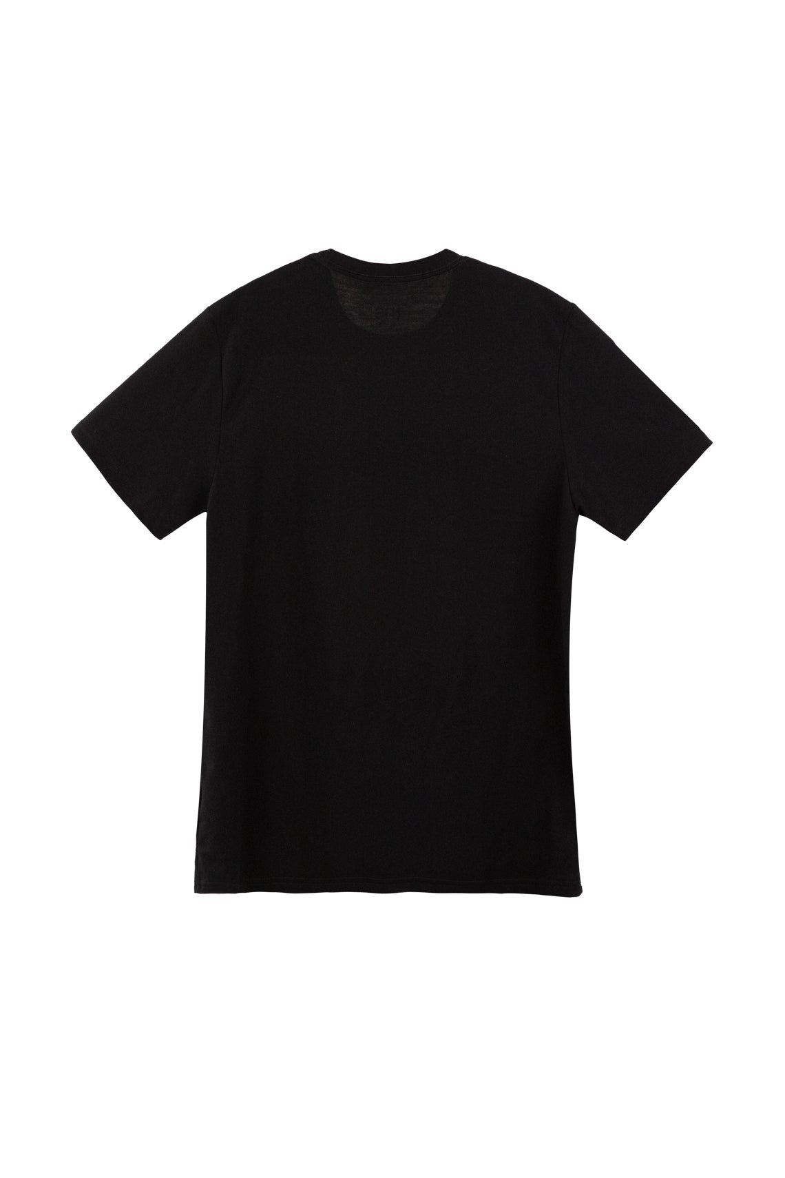 Men's Black Front Print T-Shirt | TNS clothing