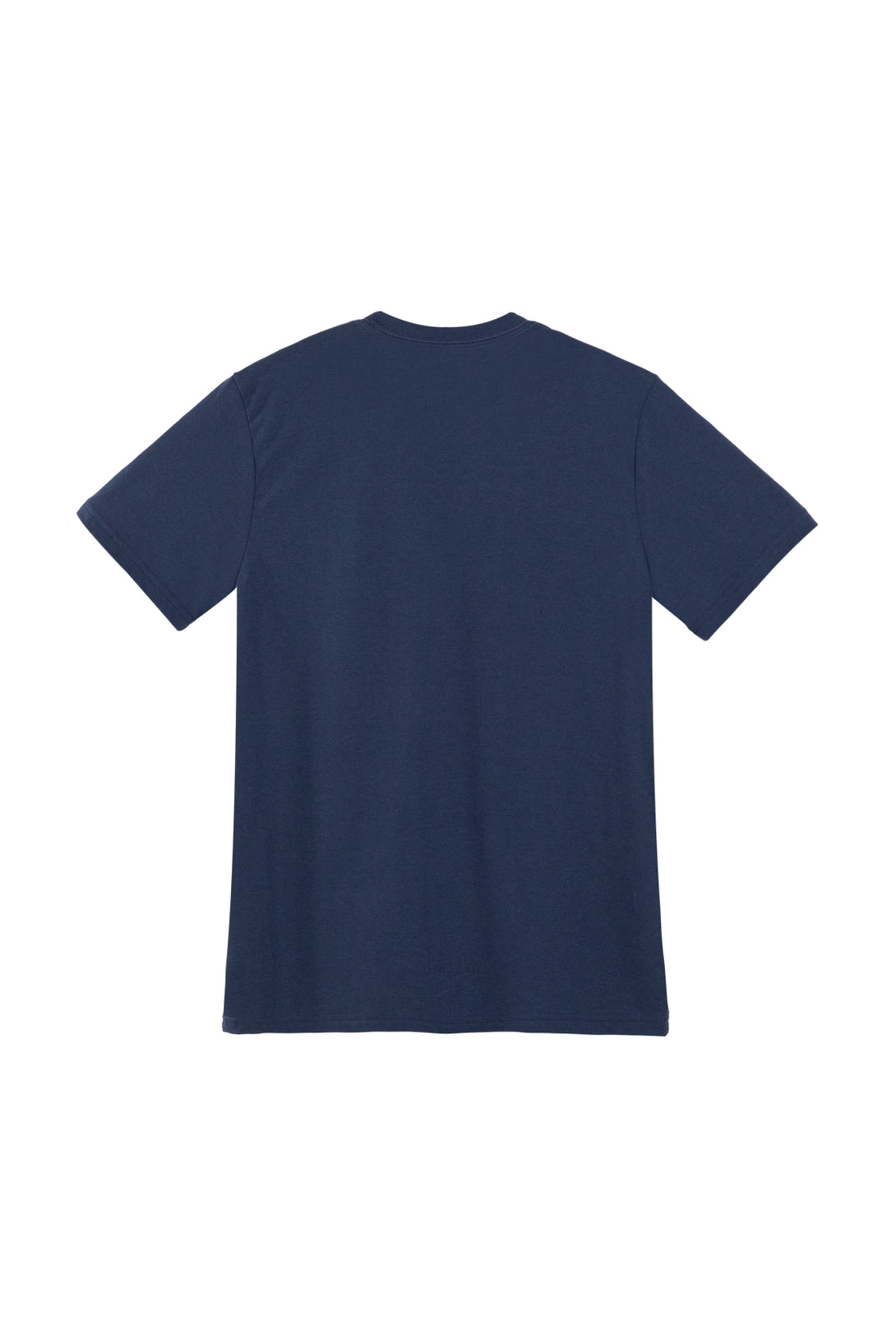 Men's Blue Front Print T-Shirt