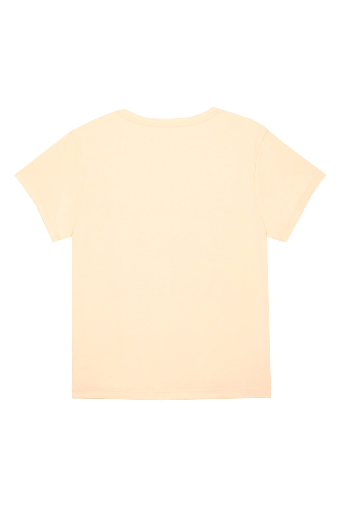Women's Short Sleeve Yellow T-Shirt