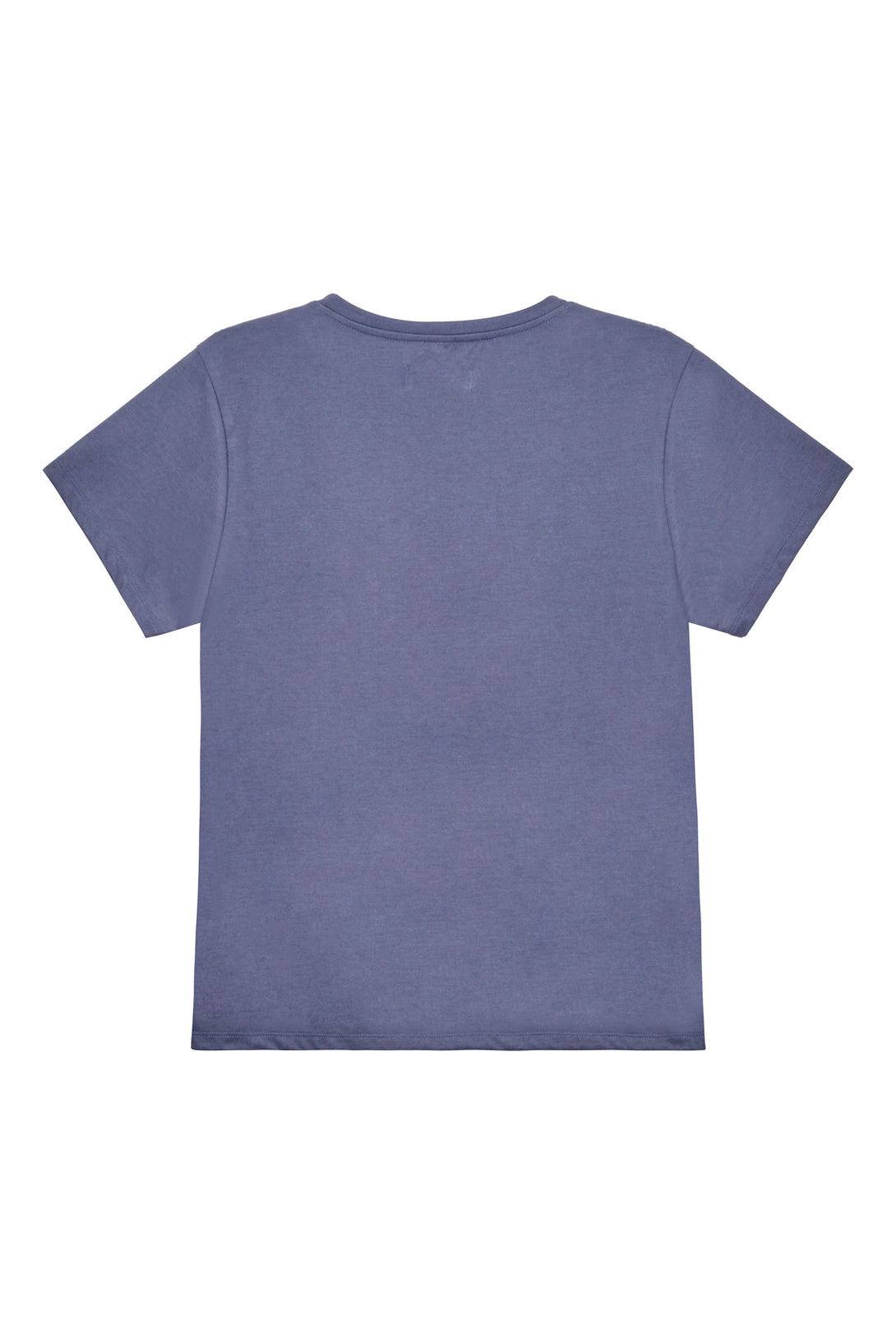 Women's Blue T-shirt with Localized Print
