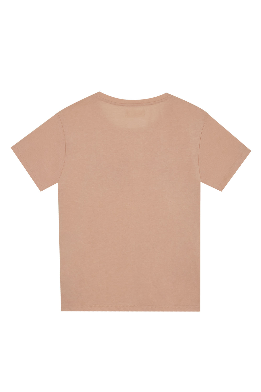 Women's pink basic t-shirt
