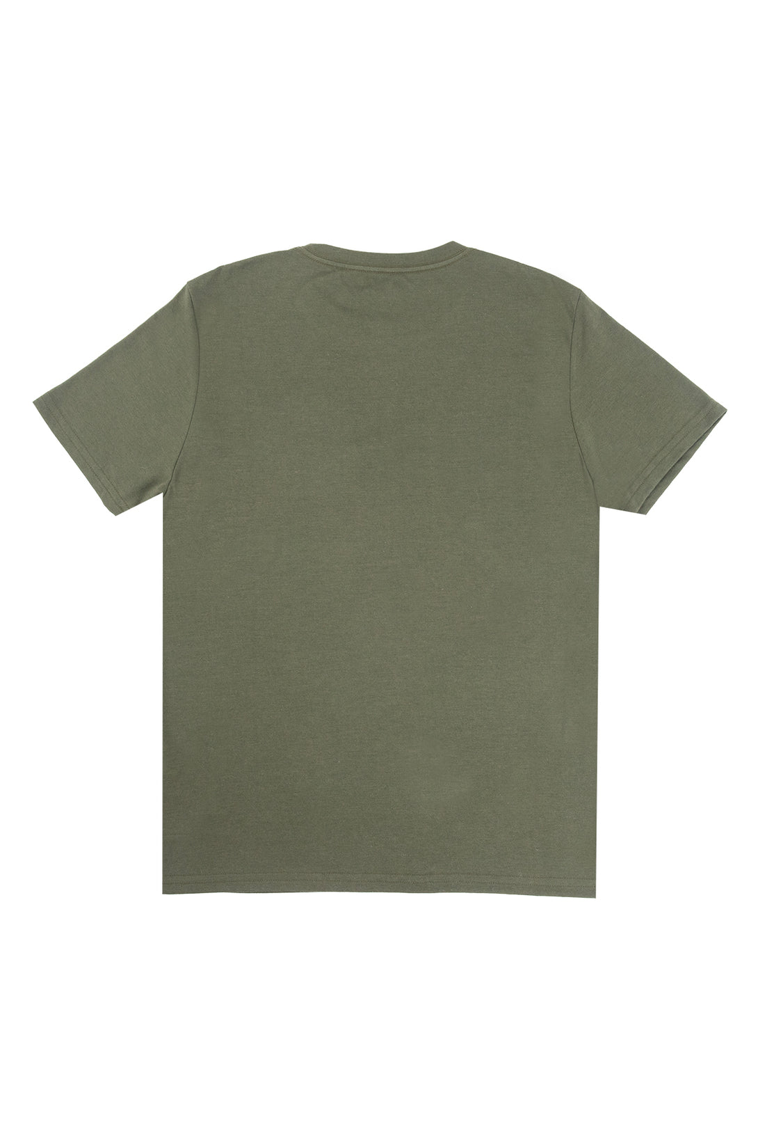 Men's Classic Printed Green T-Shirt