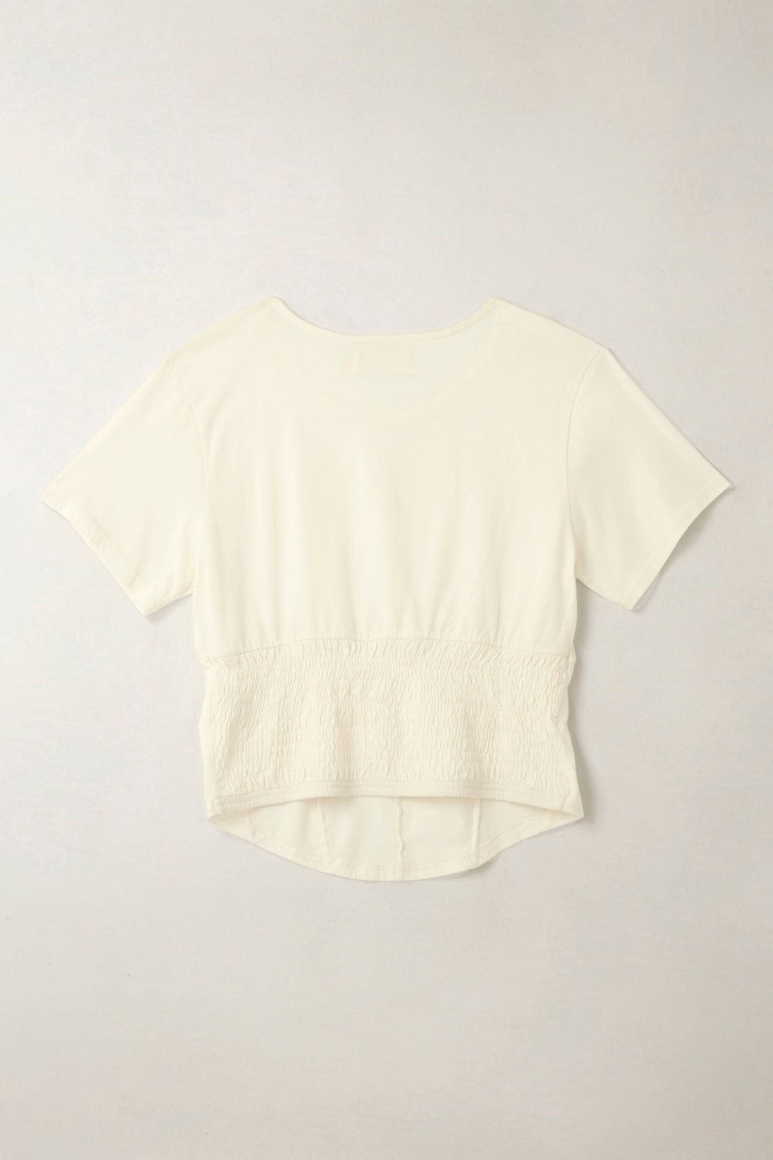 Women's Raw Corset Cut T-Shirt