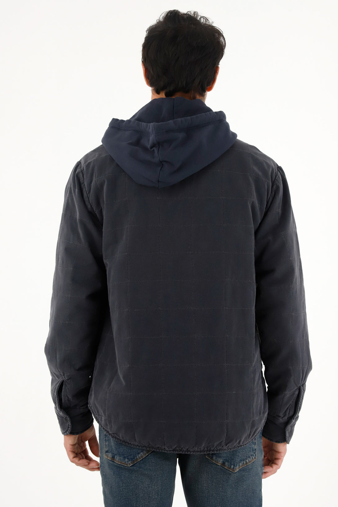 Men's Black Quilted Jacket