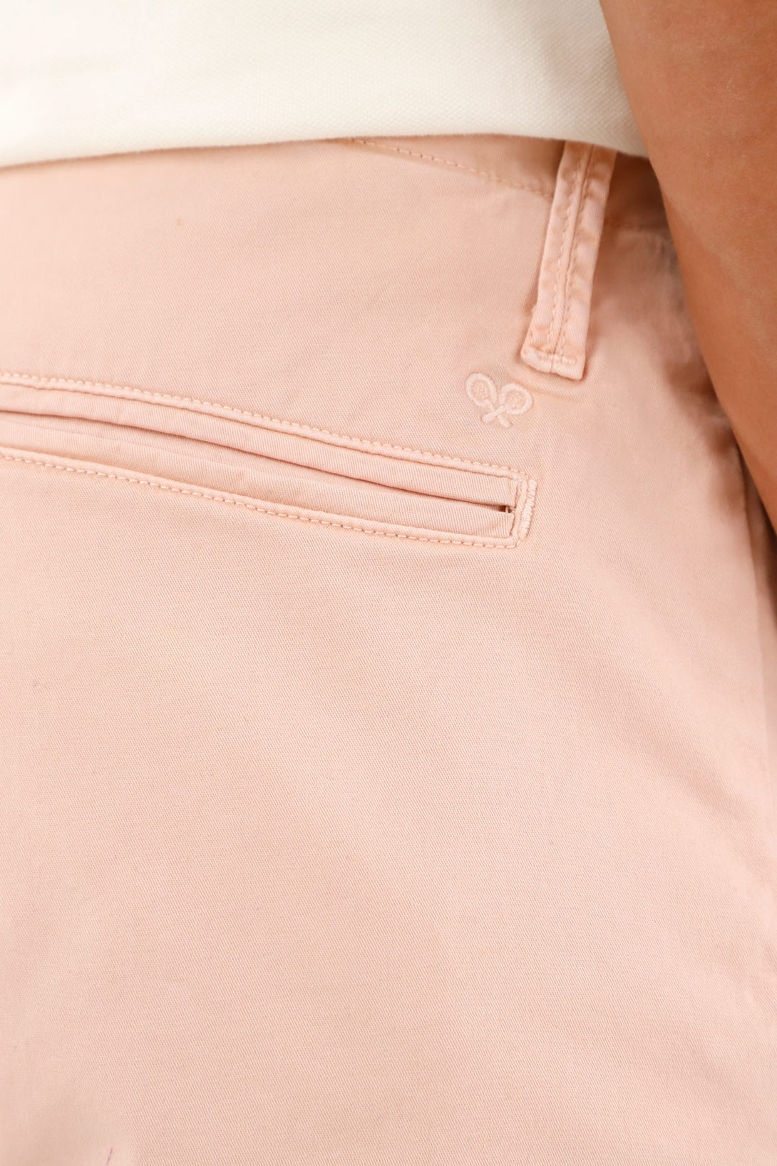 Pink Chino Pants with Pockets for Men