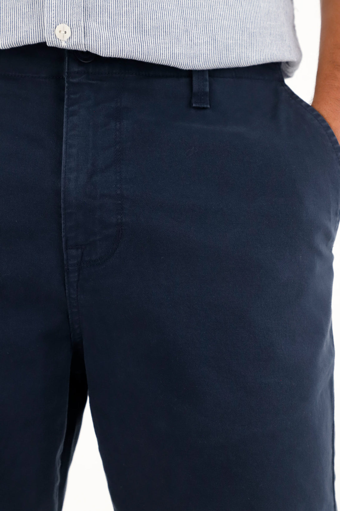 Blue Chino Bermuda Shorts for Men