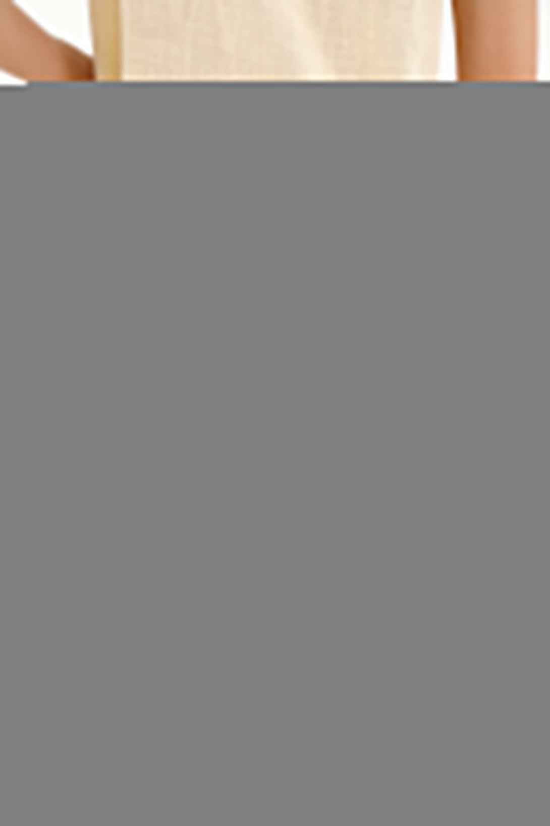 100% Cotton Off-White Shorts for Women