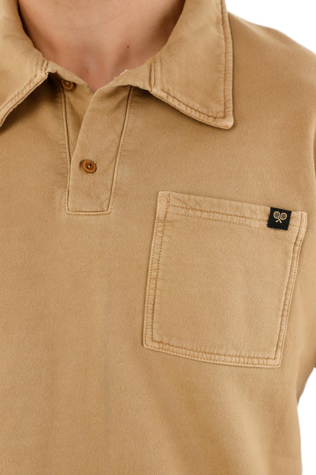 Men's pullover hoodie with patch pocket