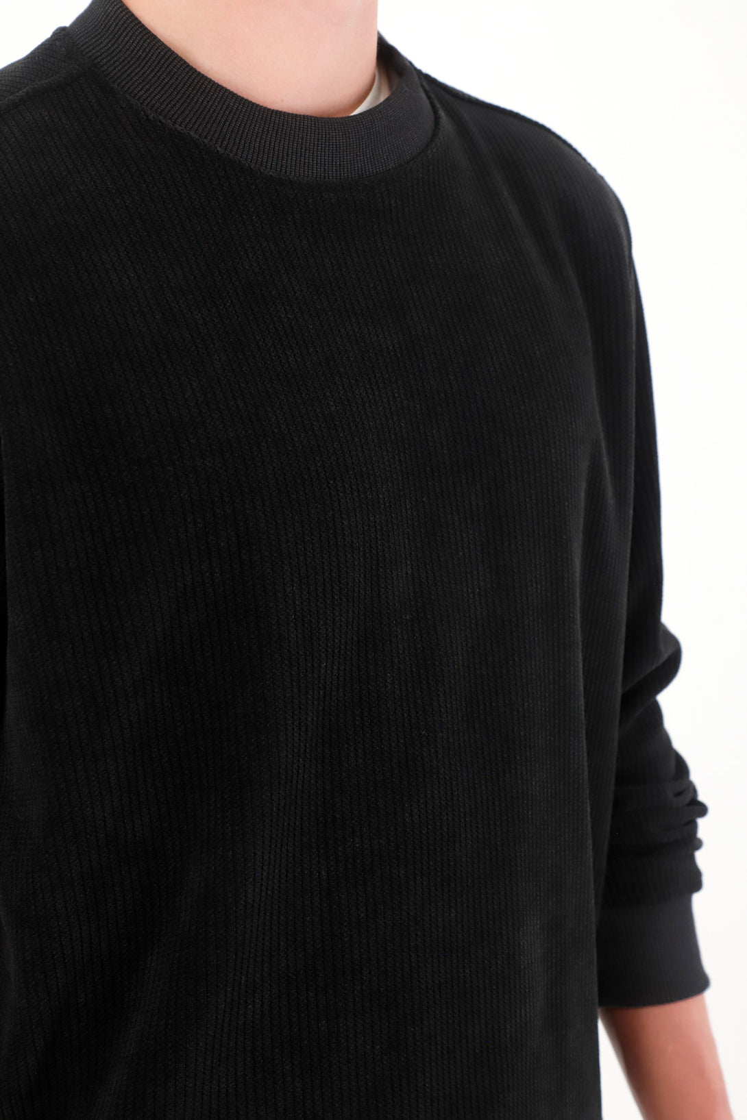 Men's Black Fleece Hoodie