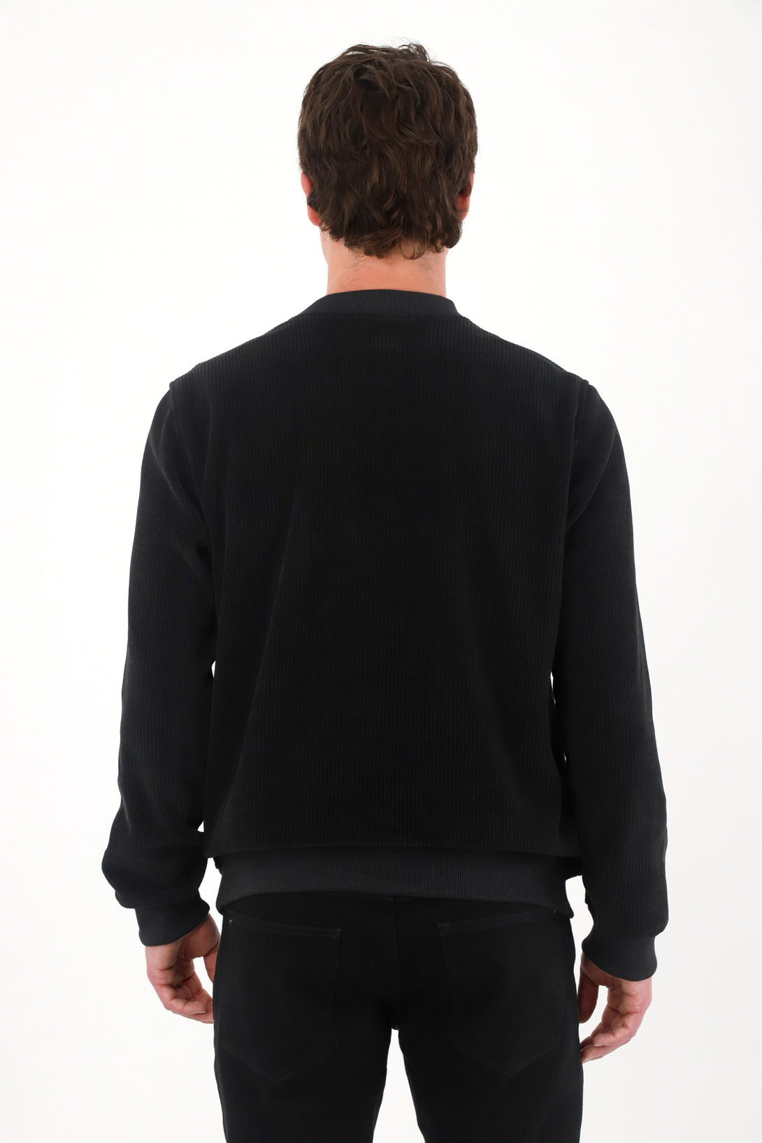 Men's Black Fleece Hoodie