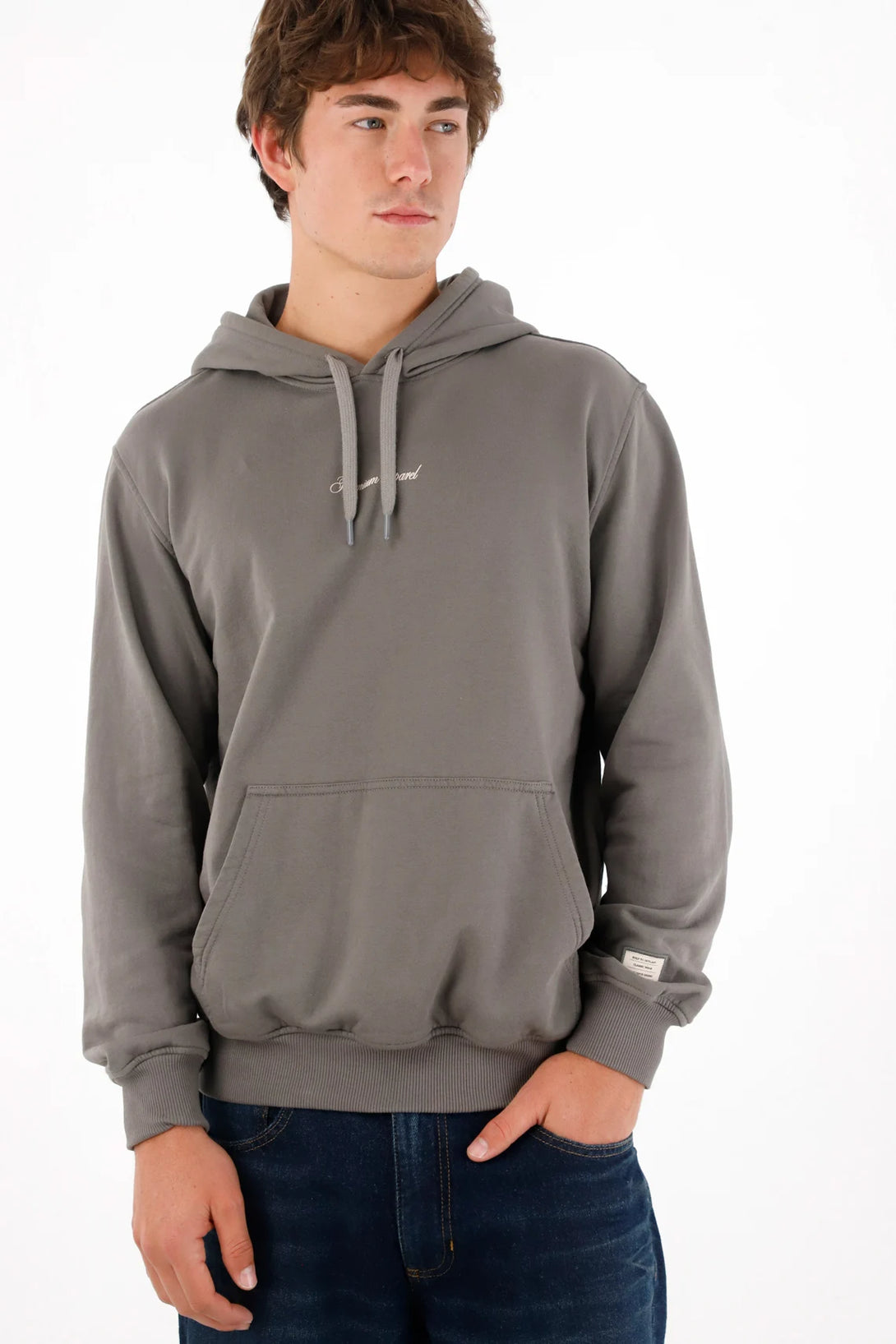Men's Gray Hoodie - Stylish Streetwear by TNS