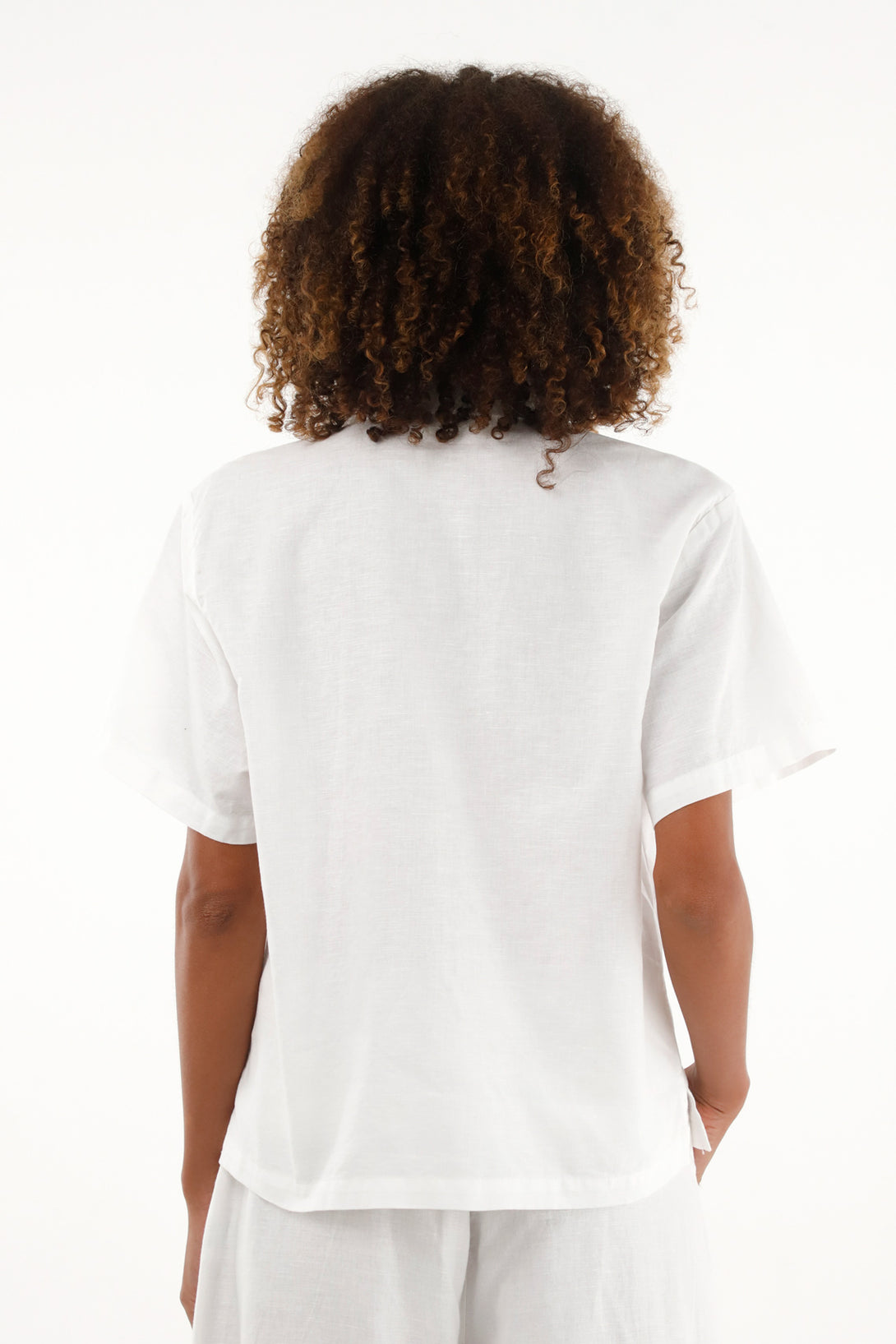 Women's short sleeve bowling shirt