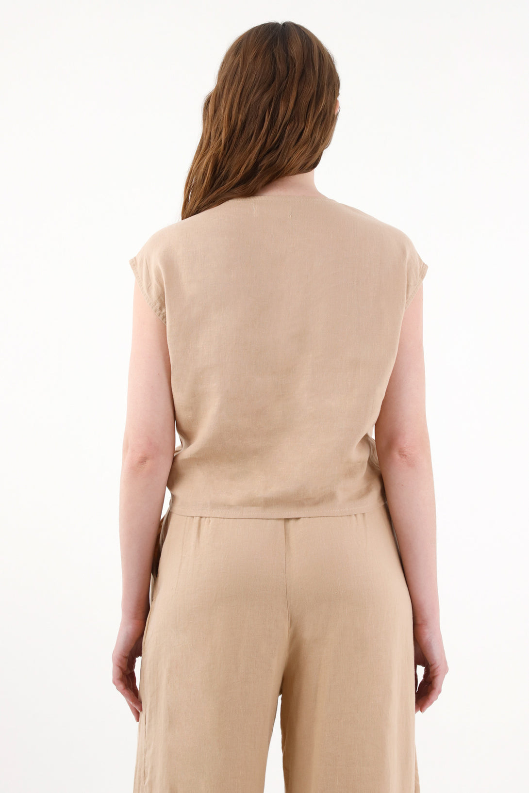 Women’s 100% Linen Loose-Fit Shirt