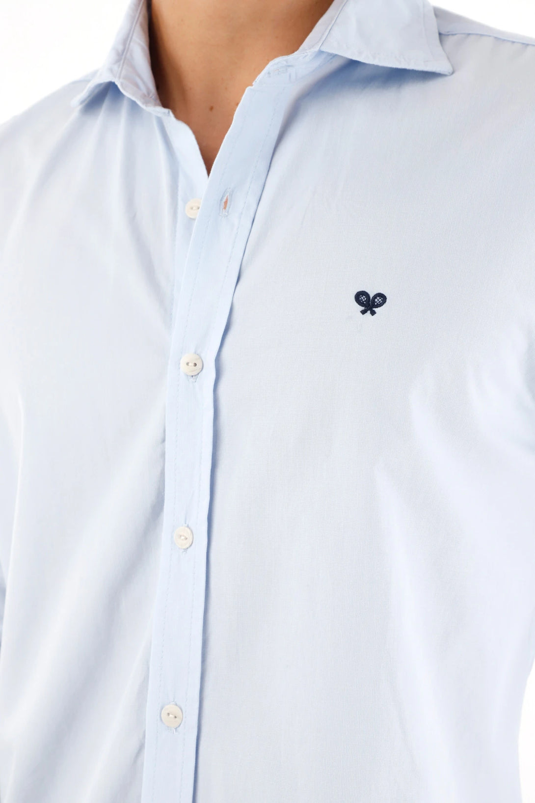 Long Sleeve Blue Shirt for Men