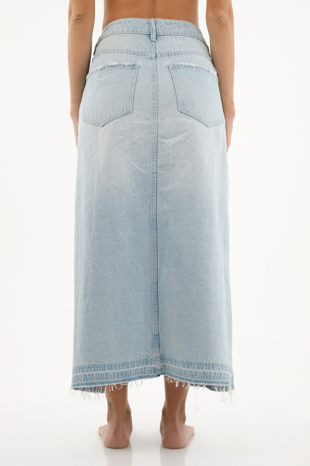 Women's Blue Denim Skirt