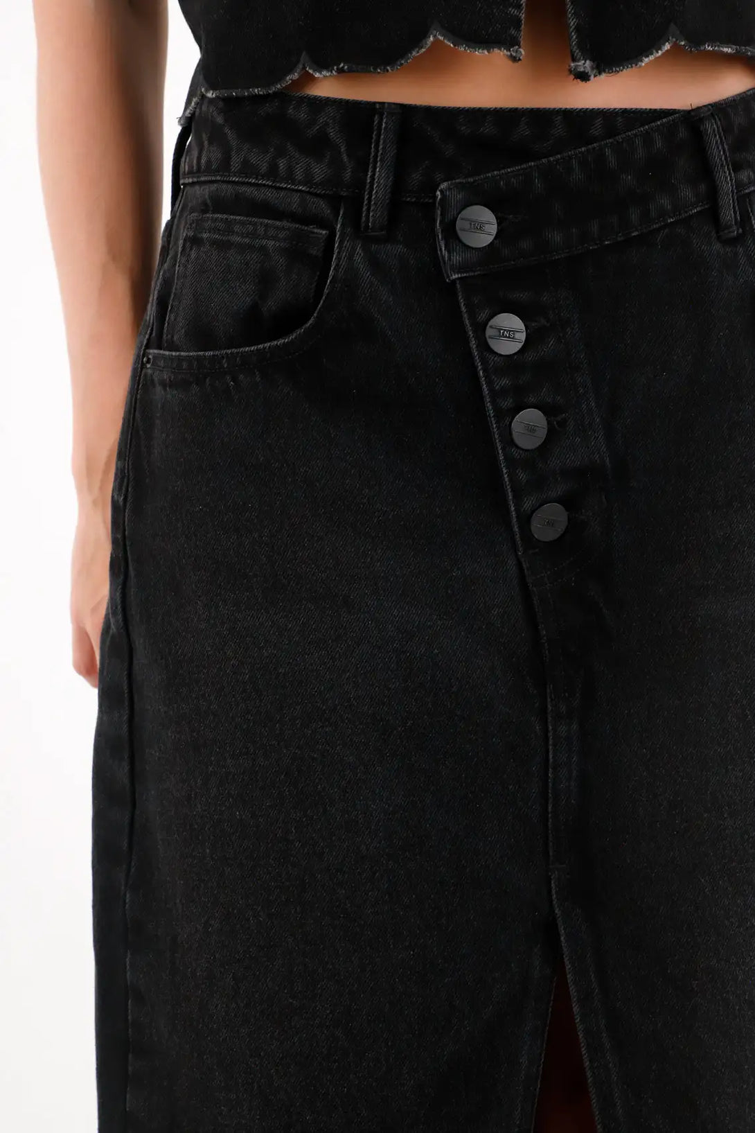 Long Denim Skirt for Women