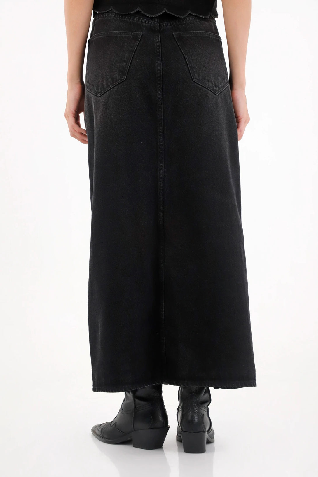 Long Denim Skirt for Women