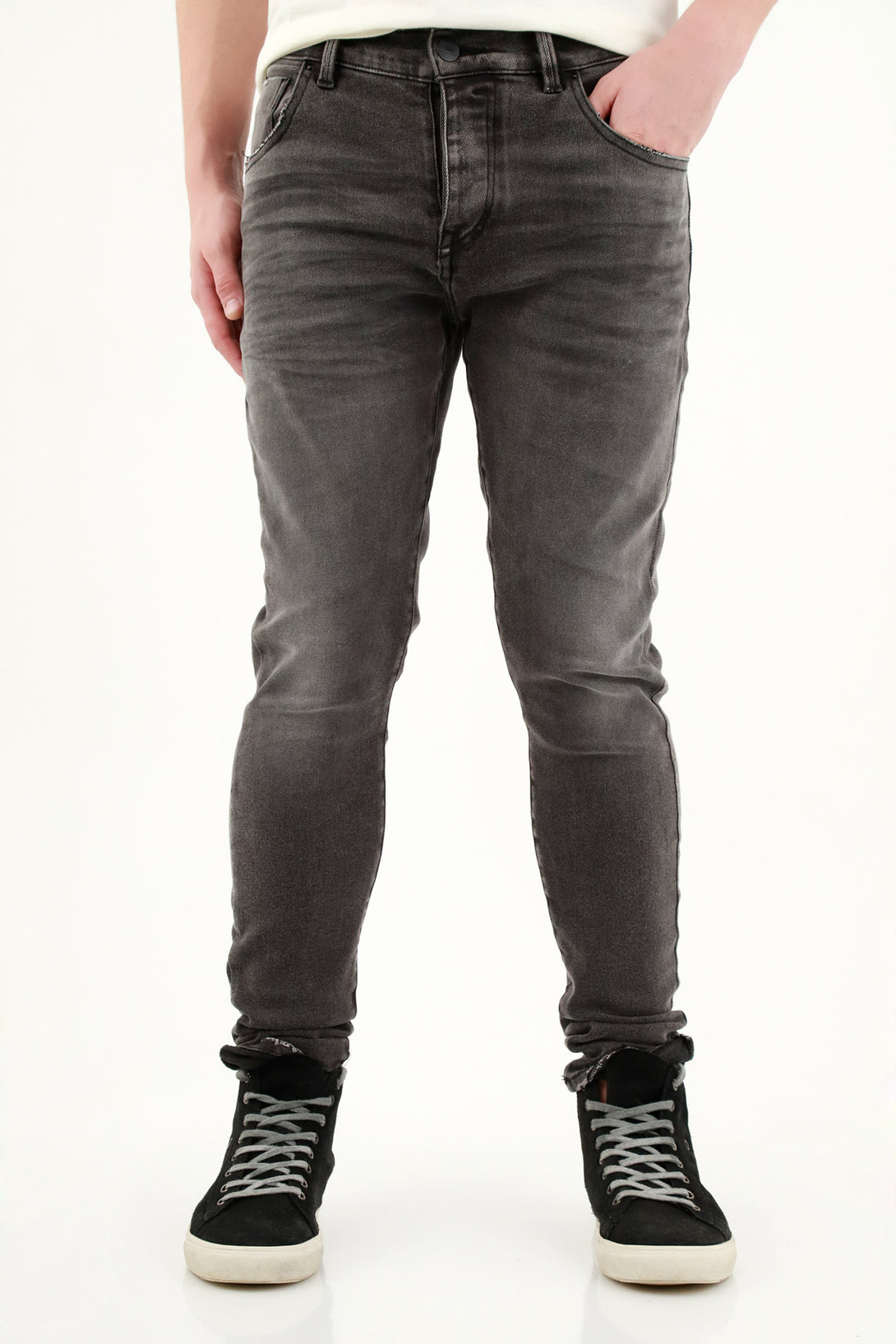 Men's Black Denim Skinny Jeans