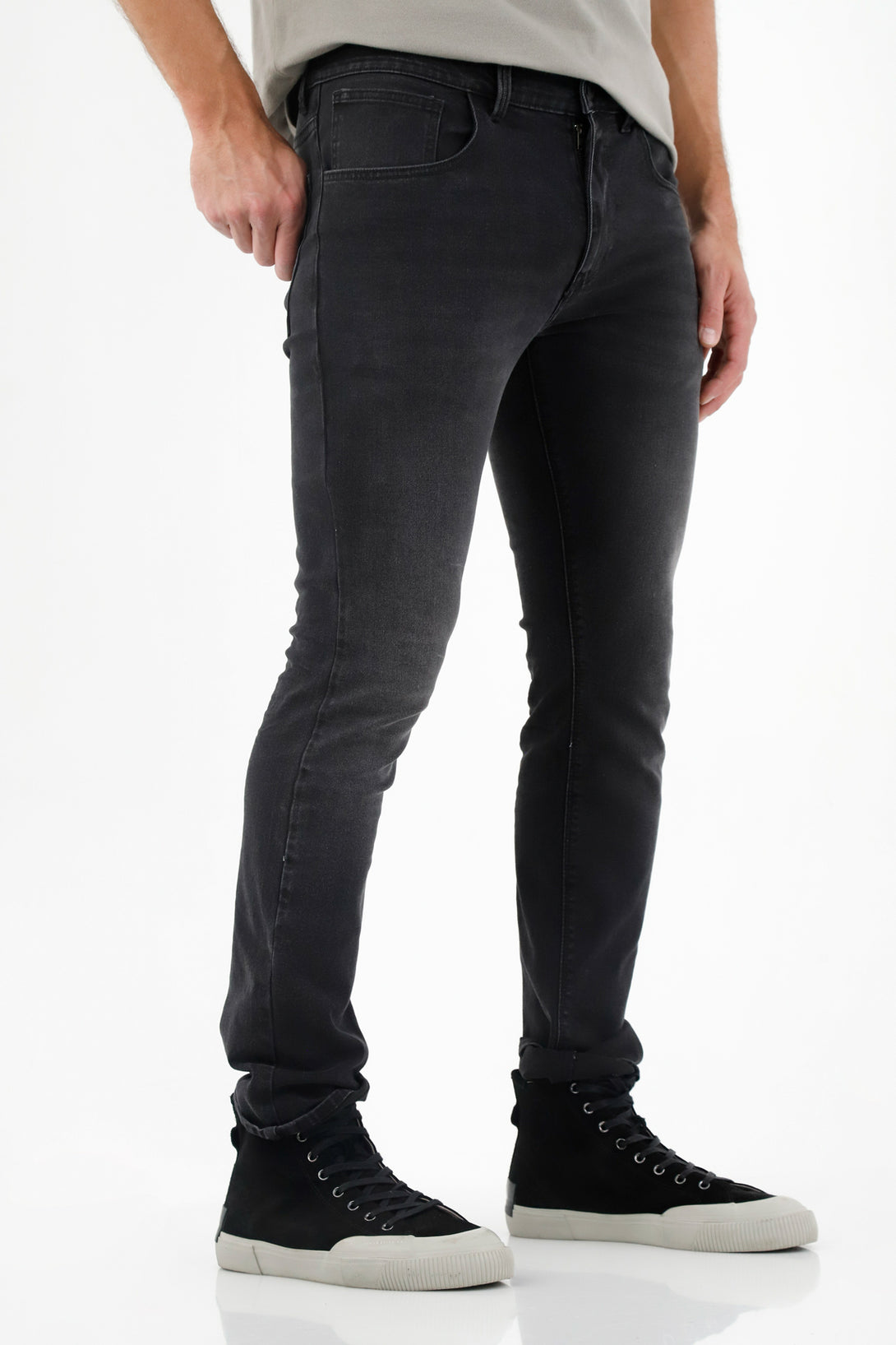 Men's Black Nudy Jeans