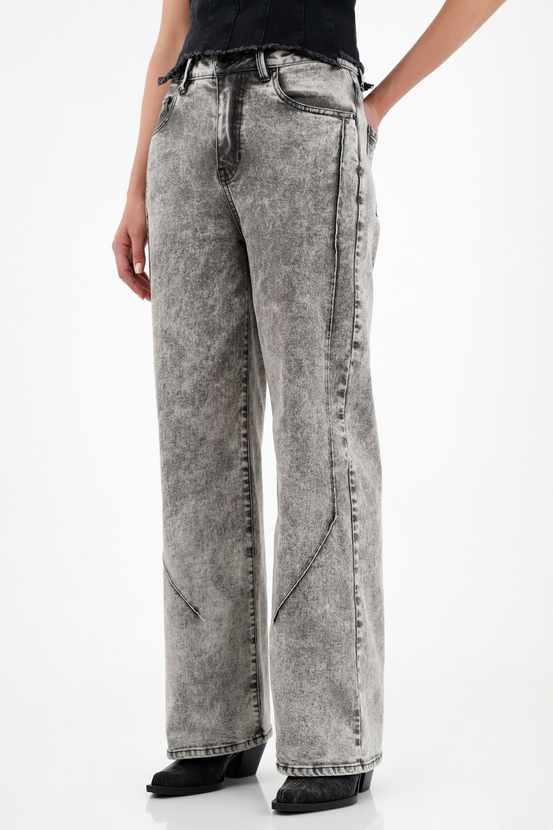 Women's Black Comfort Fit Jeans
