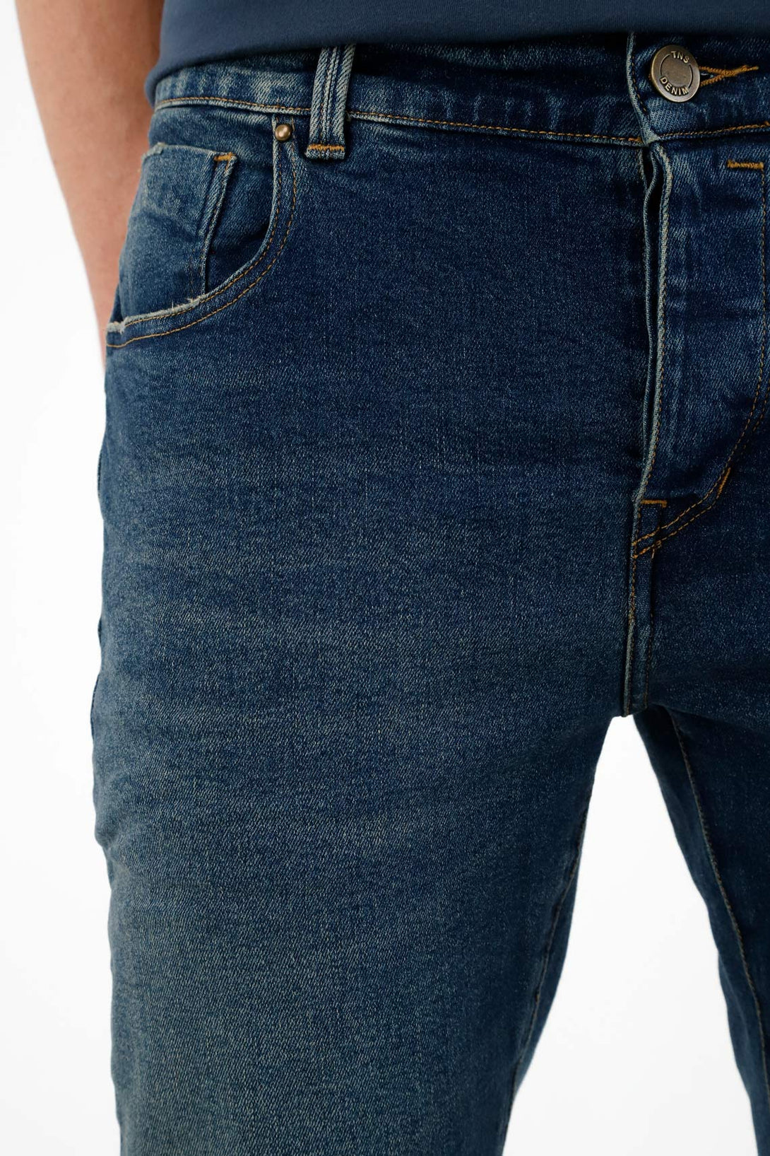 Men's Blue Skinny Jeans
