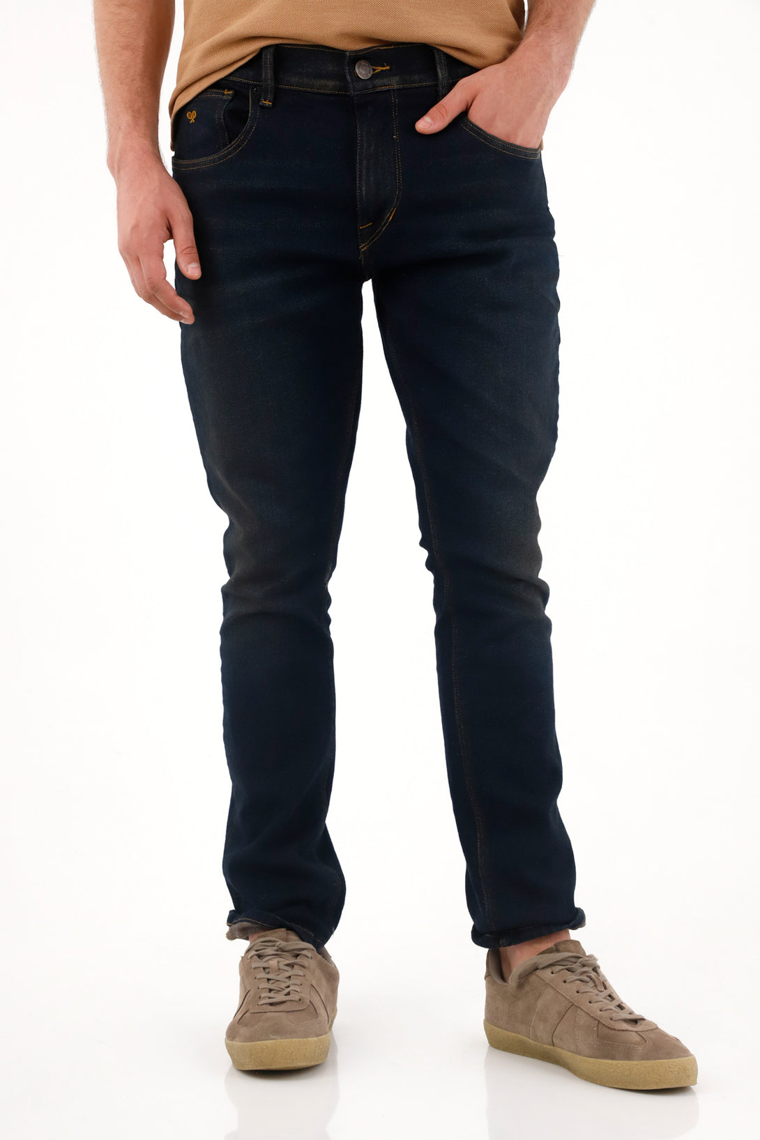 Men's Dark Medium Rise Nudy Jeans