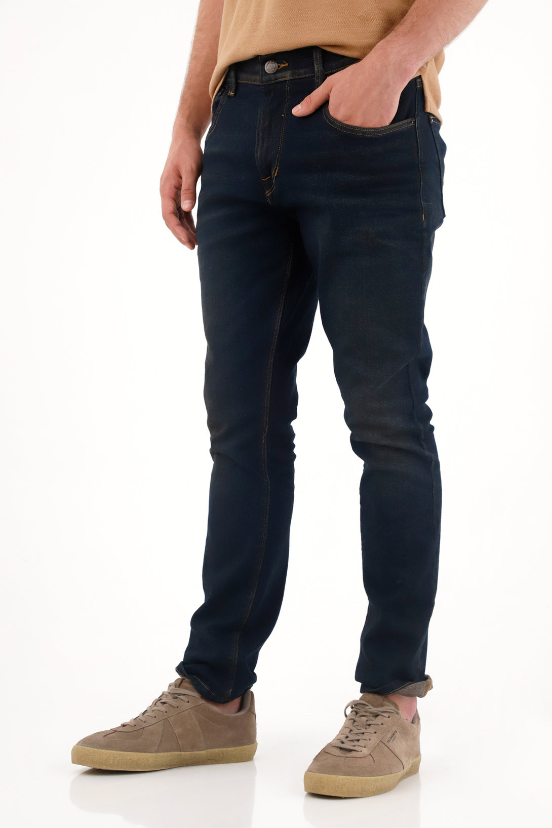 Men's Dark Medium Rise Nudy Jeans