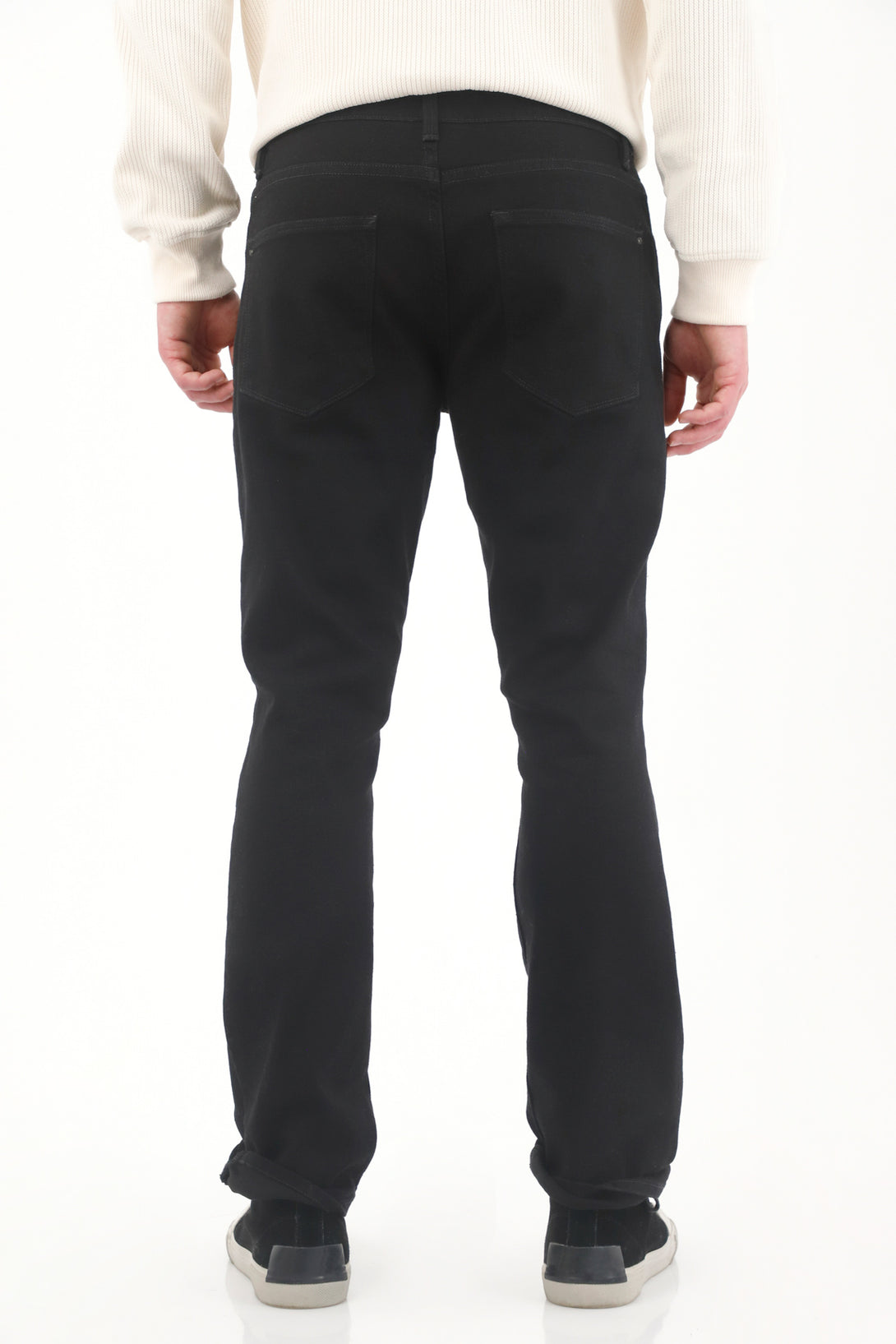 Men's Mid-Rise Black Nudy Jeans
