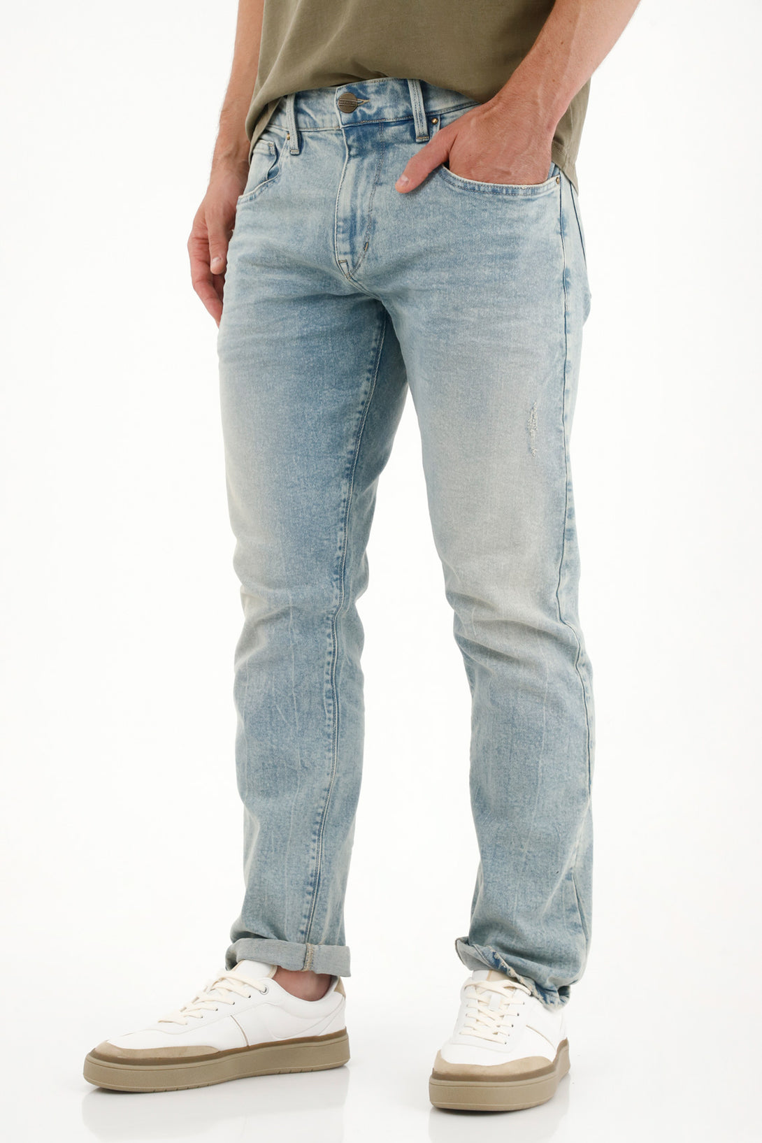 Heavyweight Straight-Leg Jeans for Men by TNS