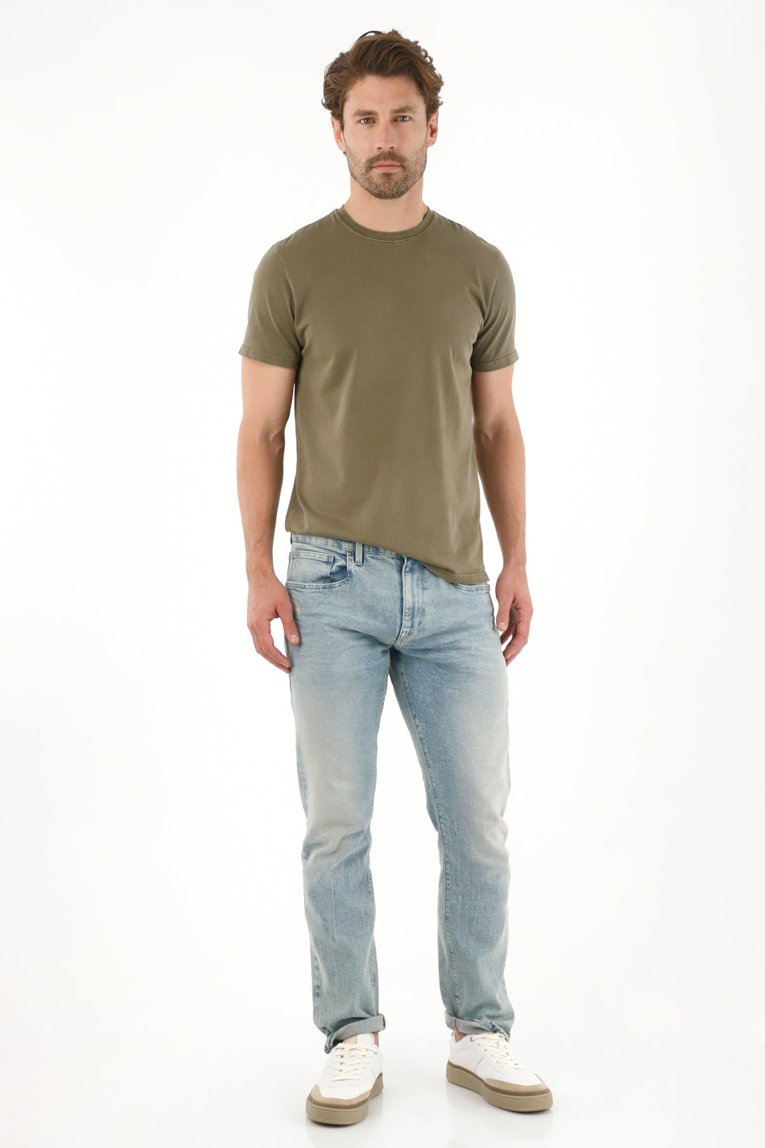 Heavyweight Straight-Leg Jeans for Men by TNS