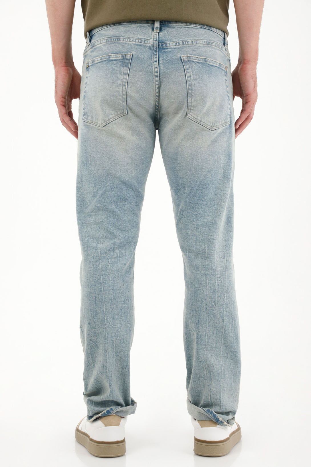 Heavyweight Straight-Leg Jeans for Men by TNS