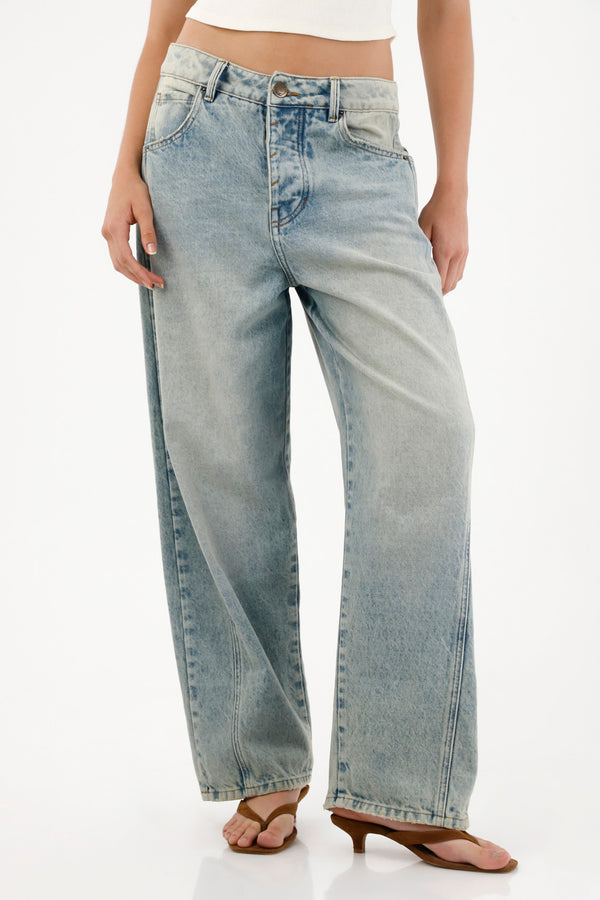 Women's TNS Jeans - Heavyweight Flat Waist with Belt