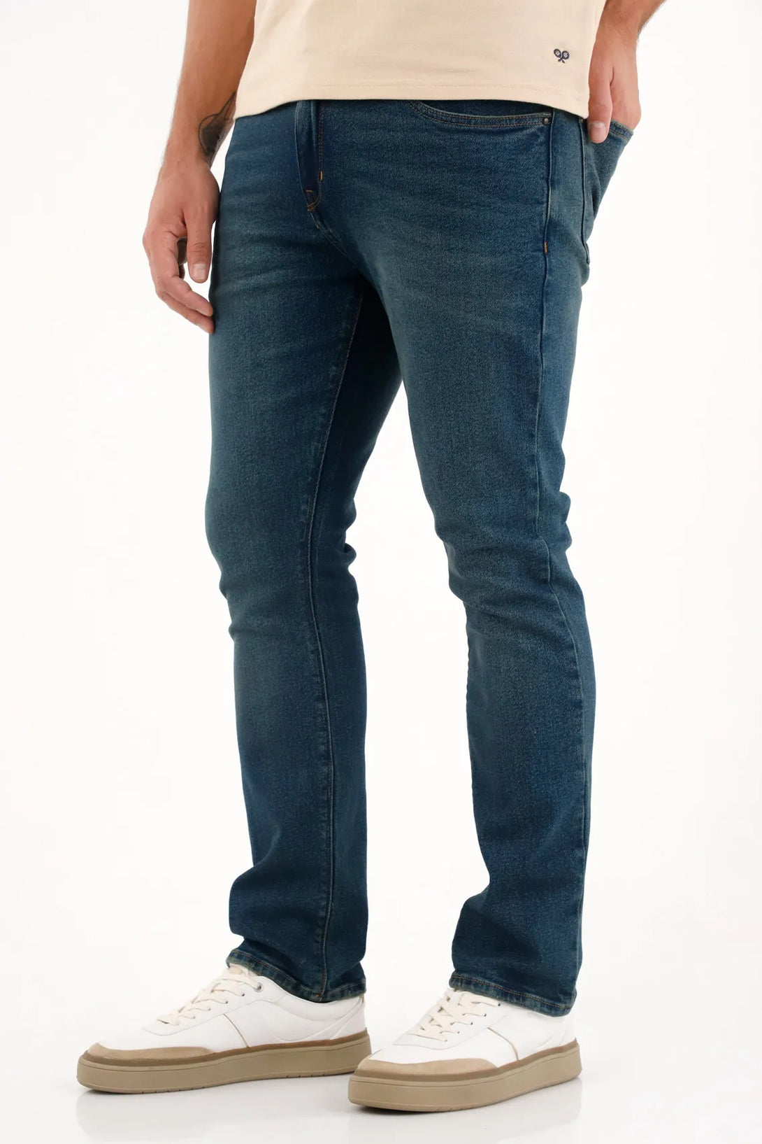 Nudy Jeans with Distressing for Men