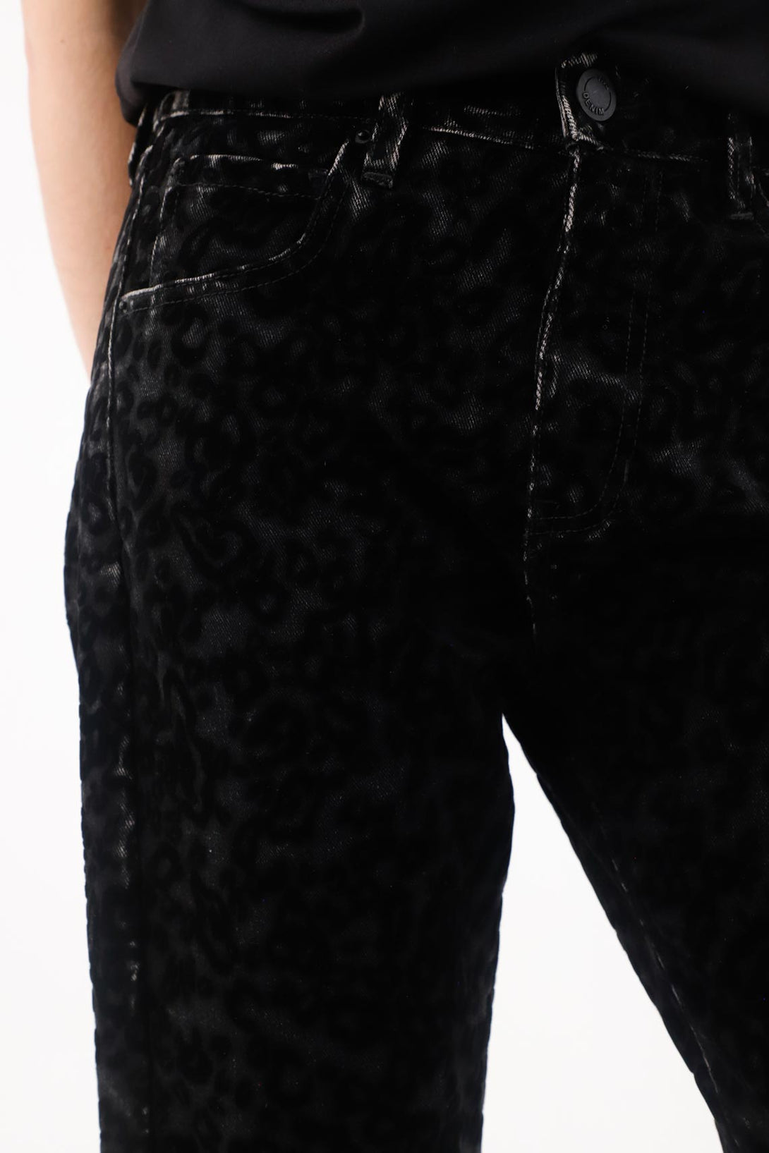 Jean de animal print para mujer