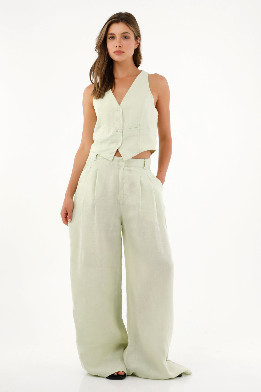 Women's TNS pants, full-length pants.