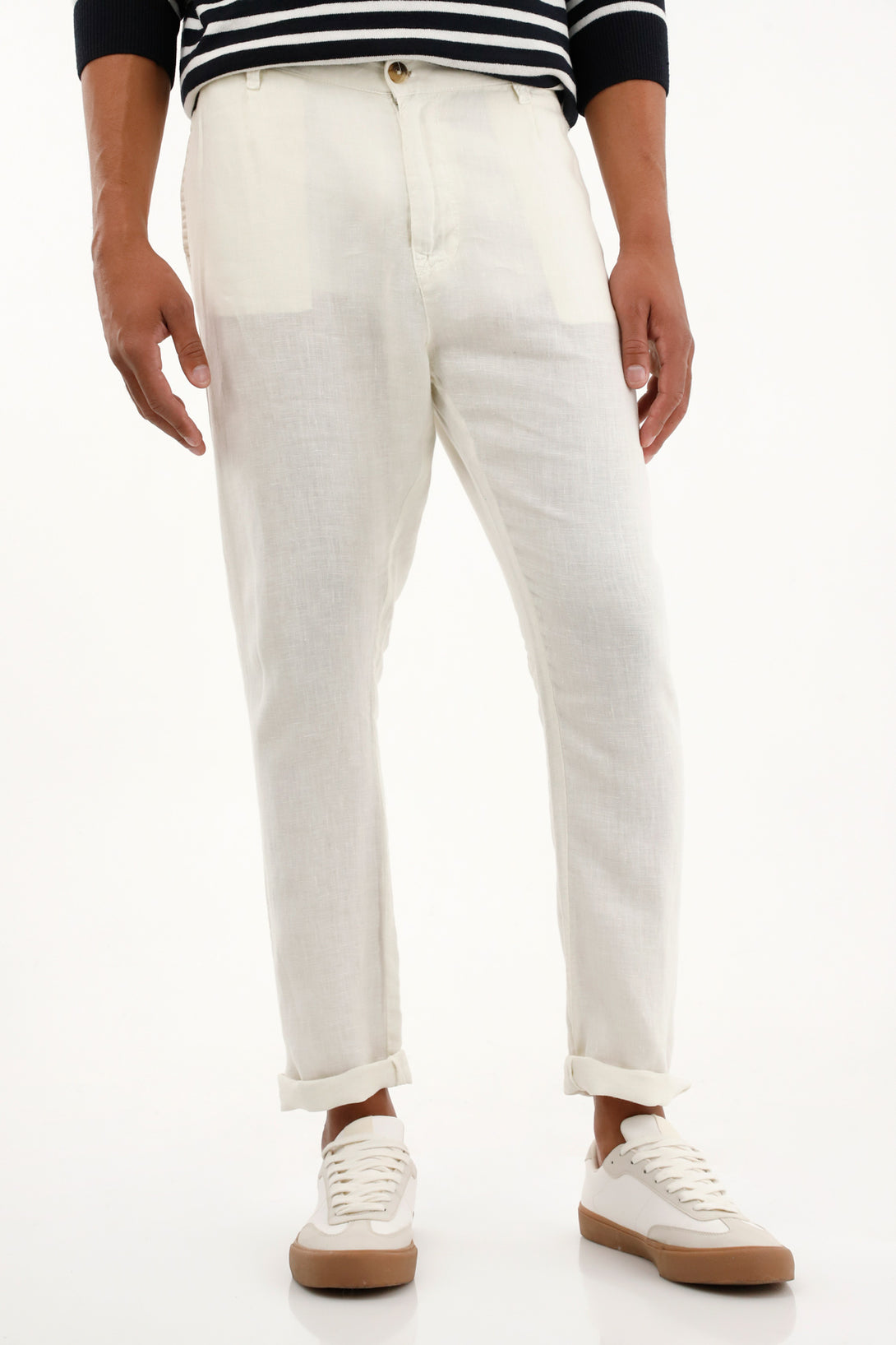 Descubre el pantalÃƒÂ³n tipo chino crudo en lino 100% para hombre: fresco, ligero y con estilo. Ã‚Â¡Renueva tu armario y experimenta la comodidad hoy mismo!