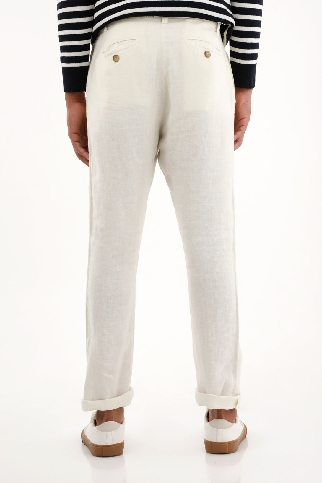 Descubre el pantalÃƒÂ³n tipo chino crudo en lino 100% para hombre: fresco, ligero y con estilo. Ã‚Â¡Renueva tu armario y experimenta la comodidad hoy mismo!