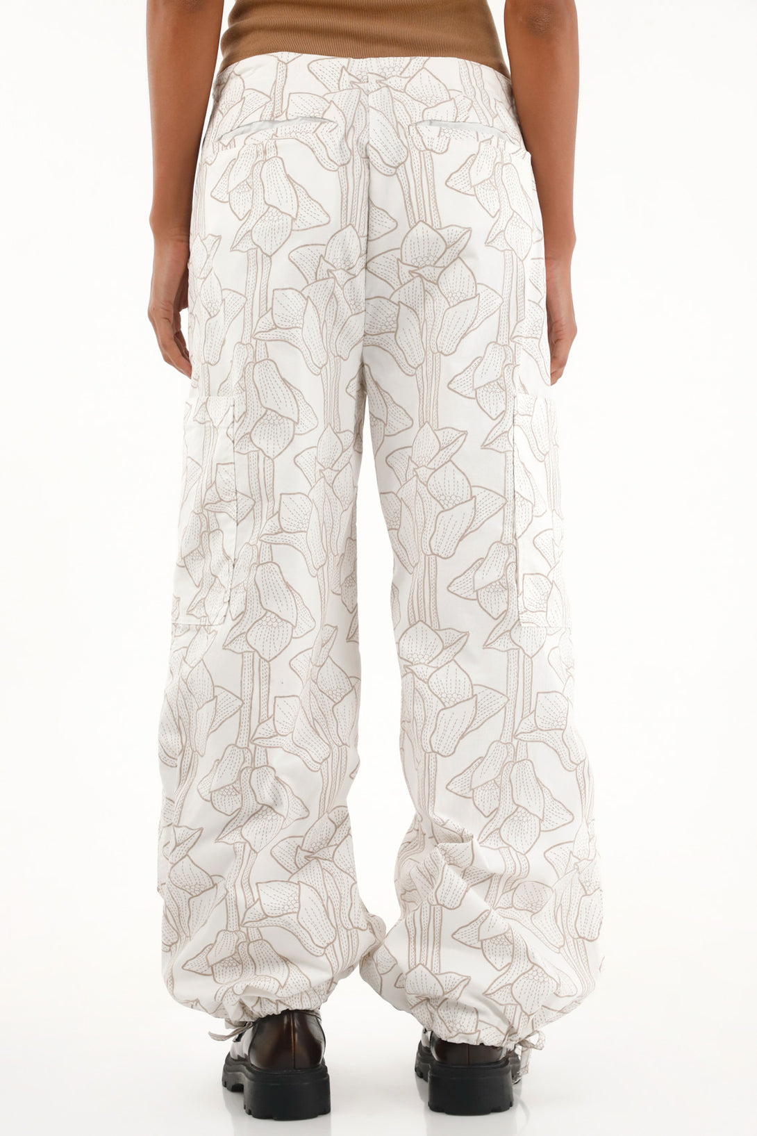 Women's printed cargo pants