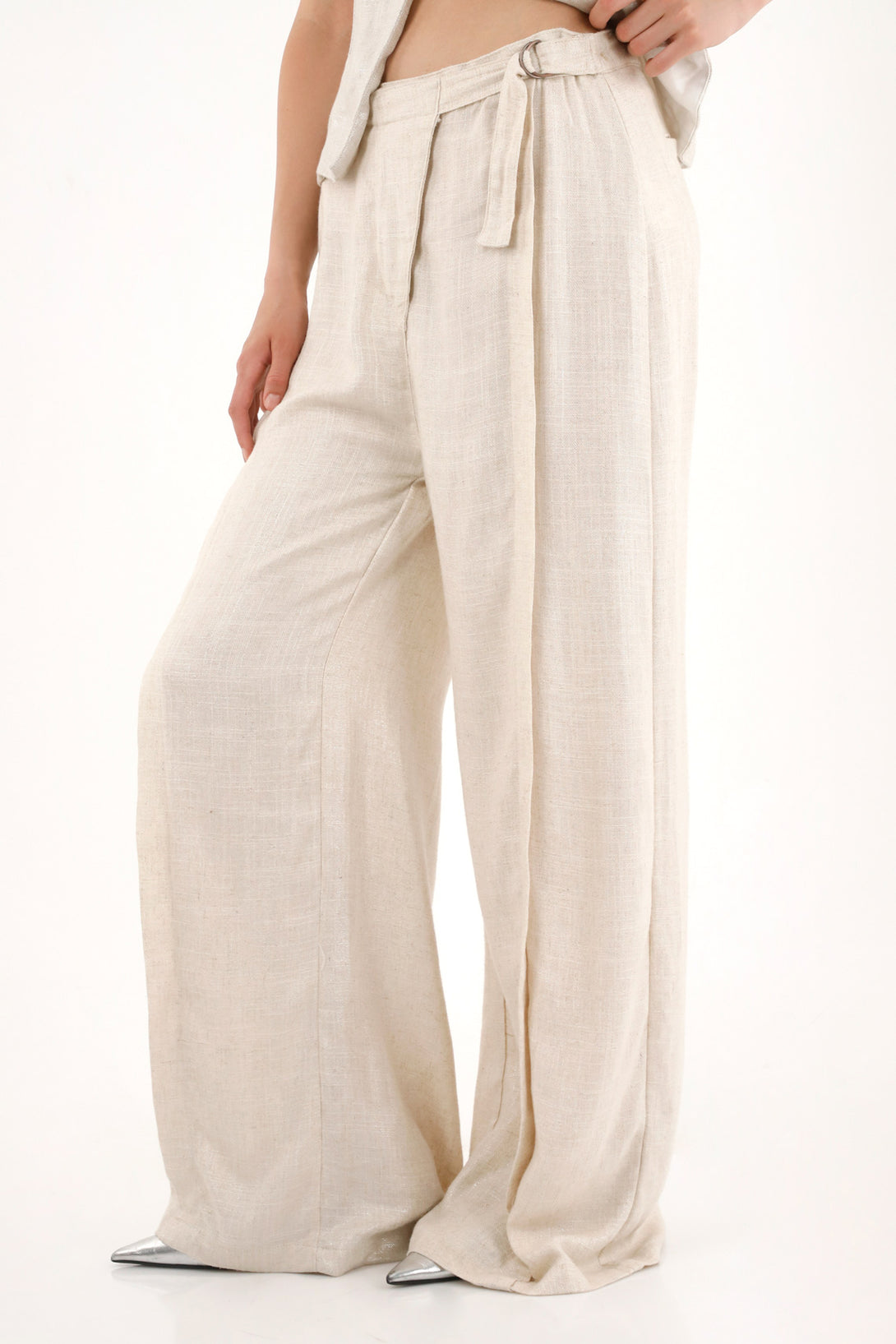 Women’s Grey Wide Leg Pants