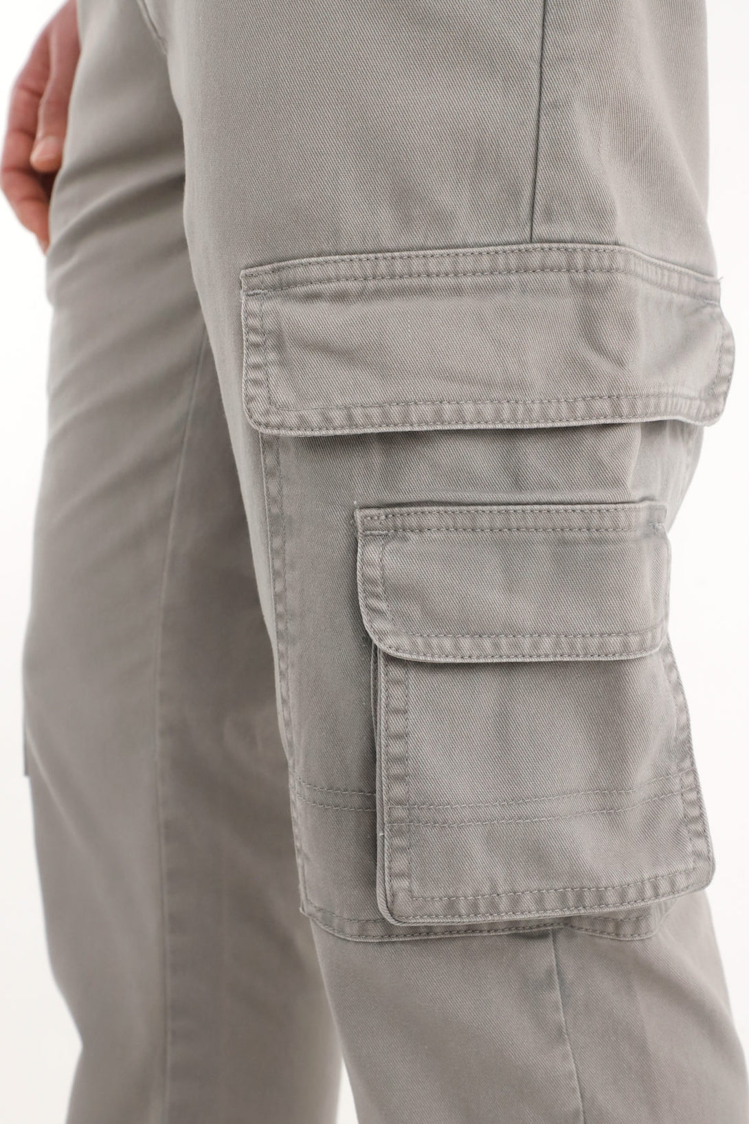 Gray Cargo Pants for Men