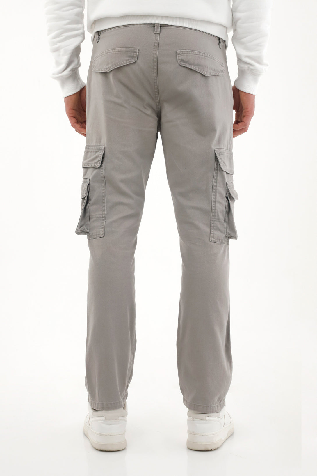 Gray Cargo Pants for Men