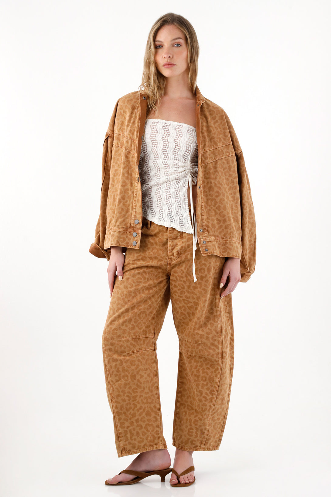 Women's Animal Print Horseshoe Pants