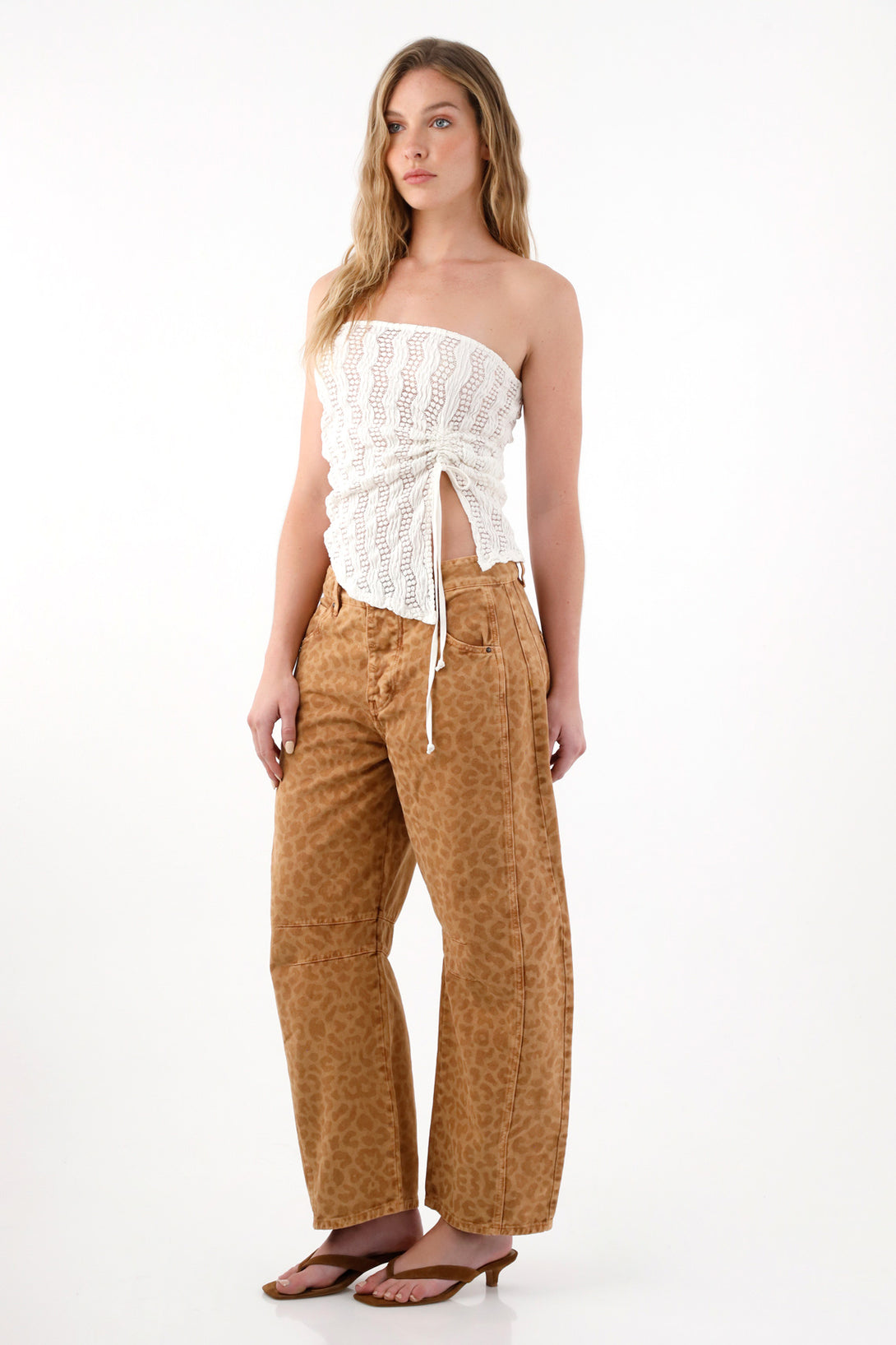 Women's Animal Print Horseshoe Pants