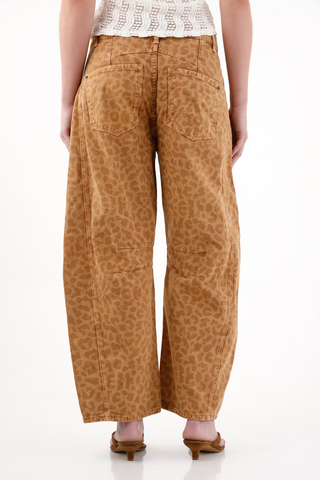 Women's Animal Print Horseshoe Pants