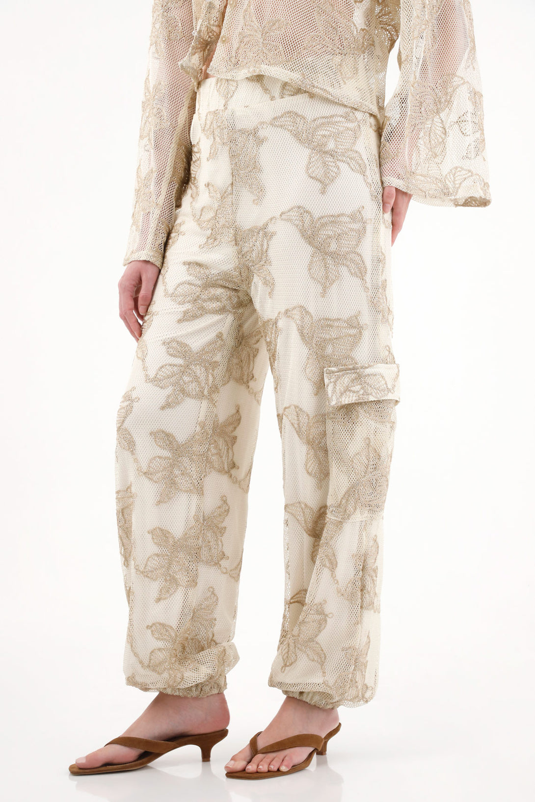 Embroidered Women's Jogger Pants