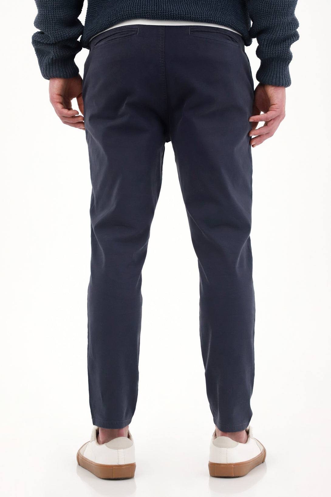 Gray Short Chino Pants for Men